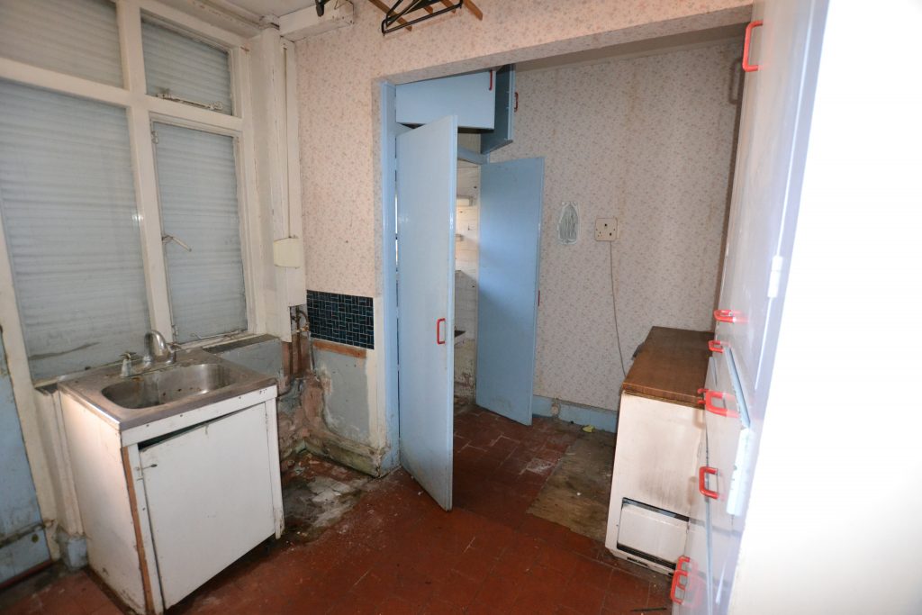 Original kitchen space.