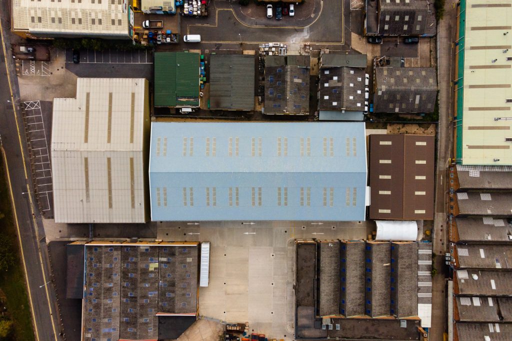 roof view of offices