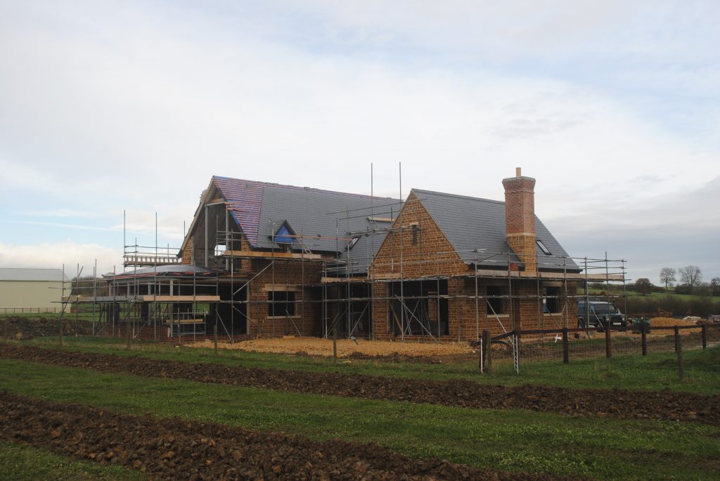 A new build home in in Leicestershire by Walters Architects