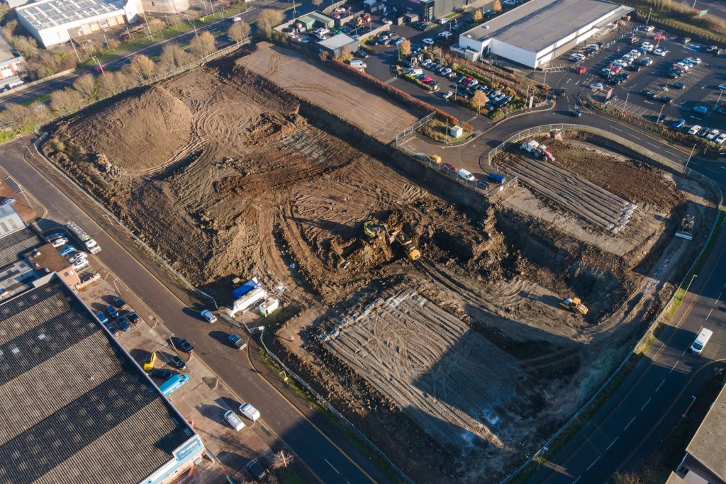 Porsche Building Site