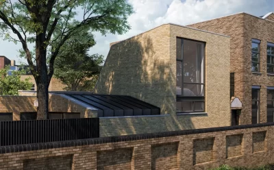 New Build homes designed by Walters Architects in Hackney