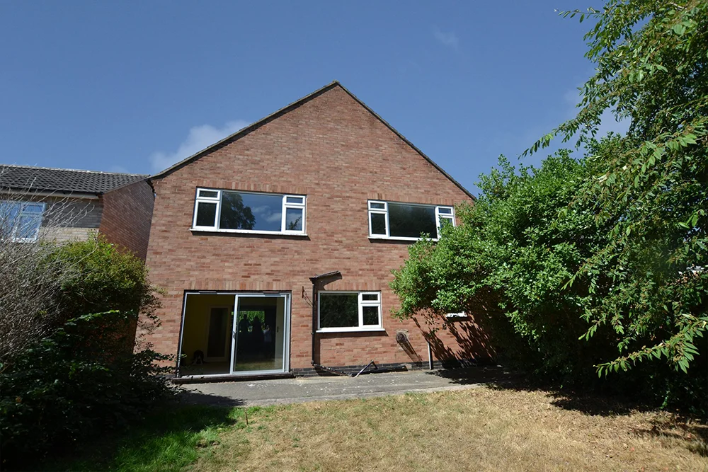 Residential House Back View