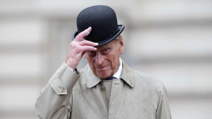 Prince Philip Tipping His Hat