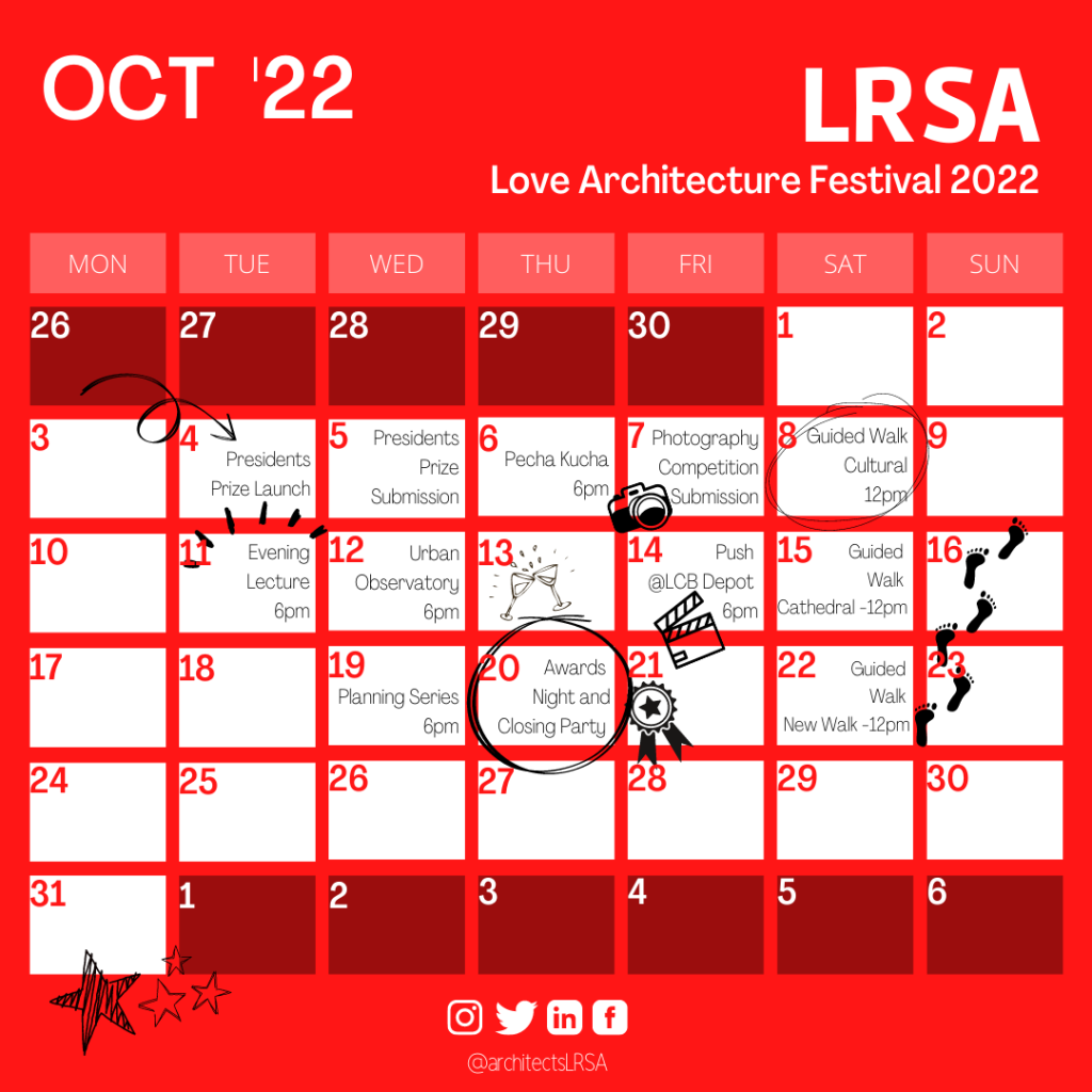 Love Architecture Festival 2022 events calendar