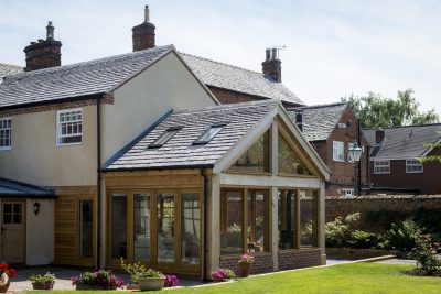 timber frame extension
